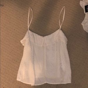 White, dressy tank top